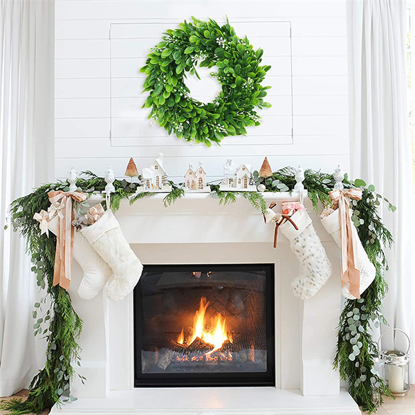 Artificial Eucalyptus Wreath Wholesale