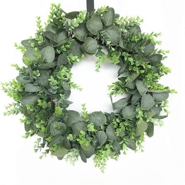 Artificial Eucalyptus Wreath Wholesale