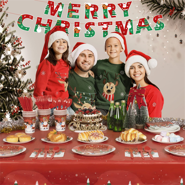 Christmas Paper Plate And Napkin Wholesaler (2)