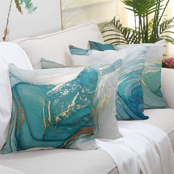 Marble Textured Square Cushion Cover Supplier