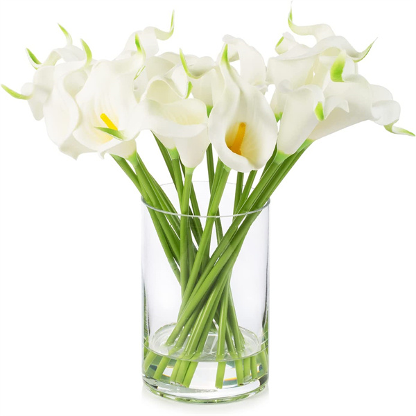 ODM Lilies with Faux Water