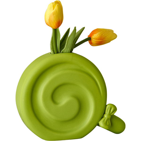 Simple Lollipop Ceramic Vase Wholesale