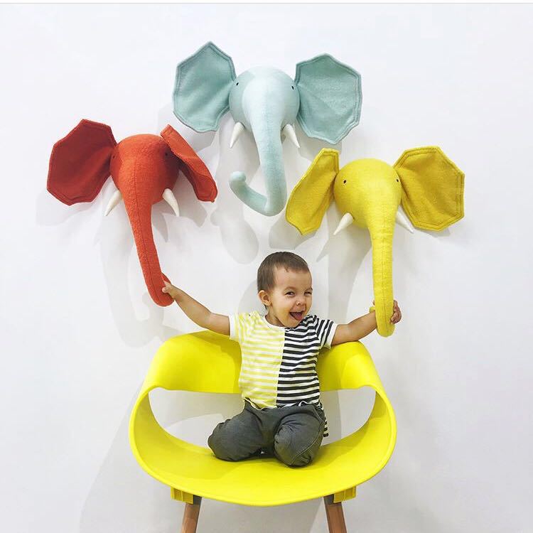 Kids Animal Head Wall Decor Company
