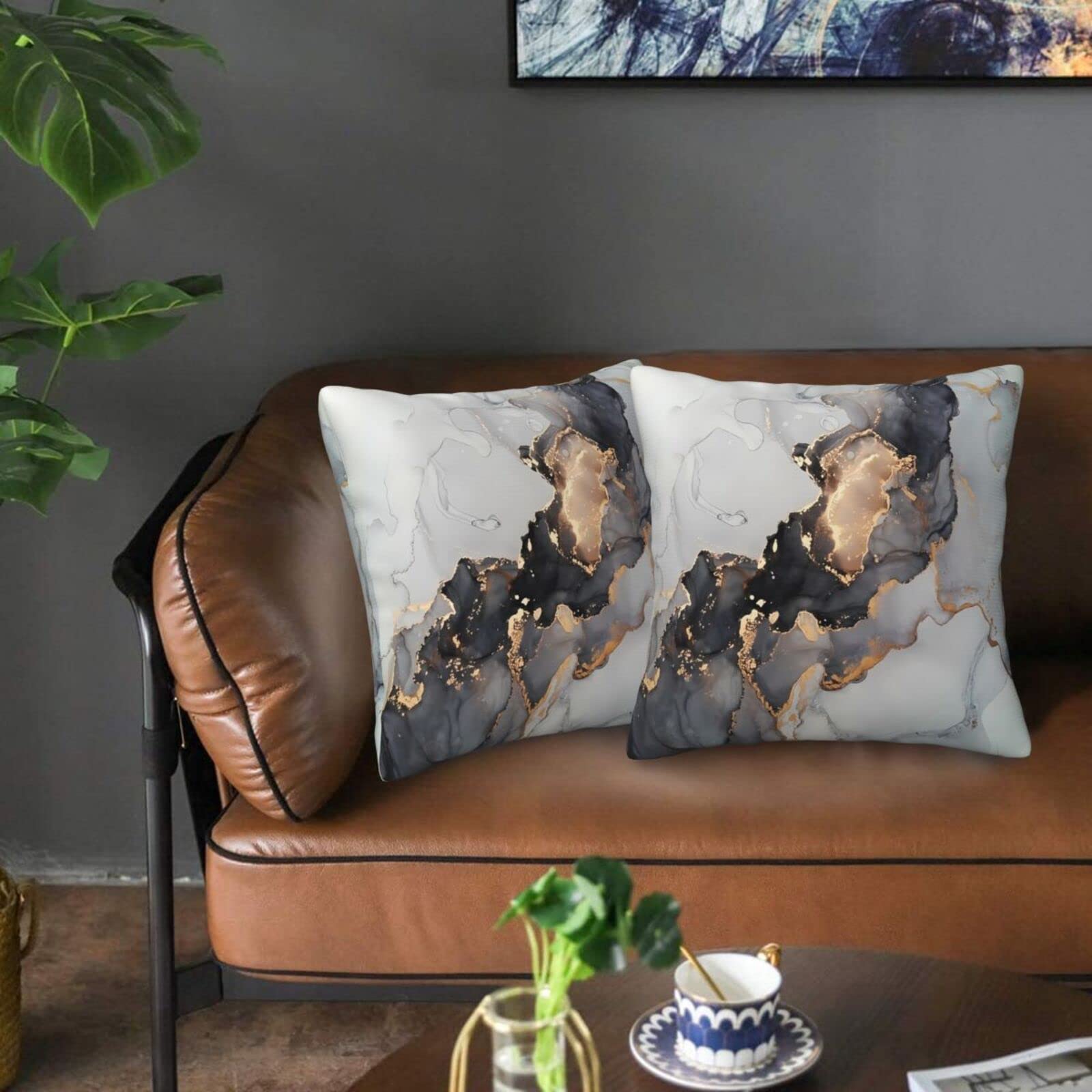 Marble Decorative Pillowcase ODM