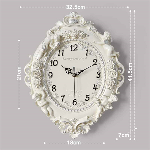 ODM Angel Resin Wall Clock (4)