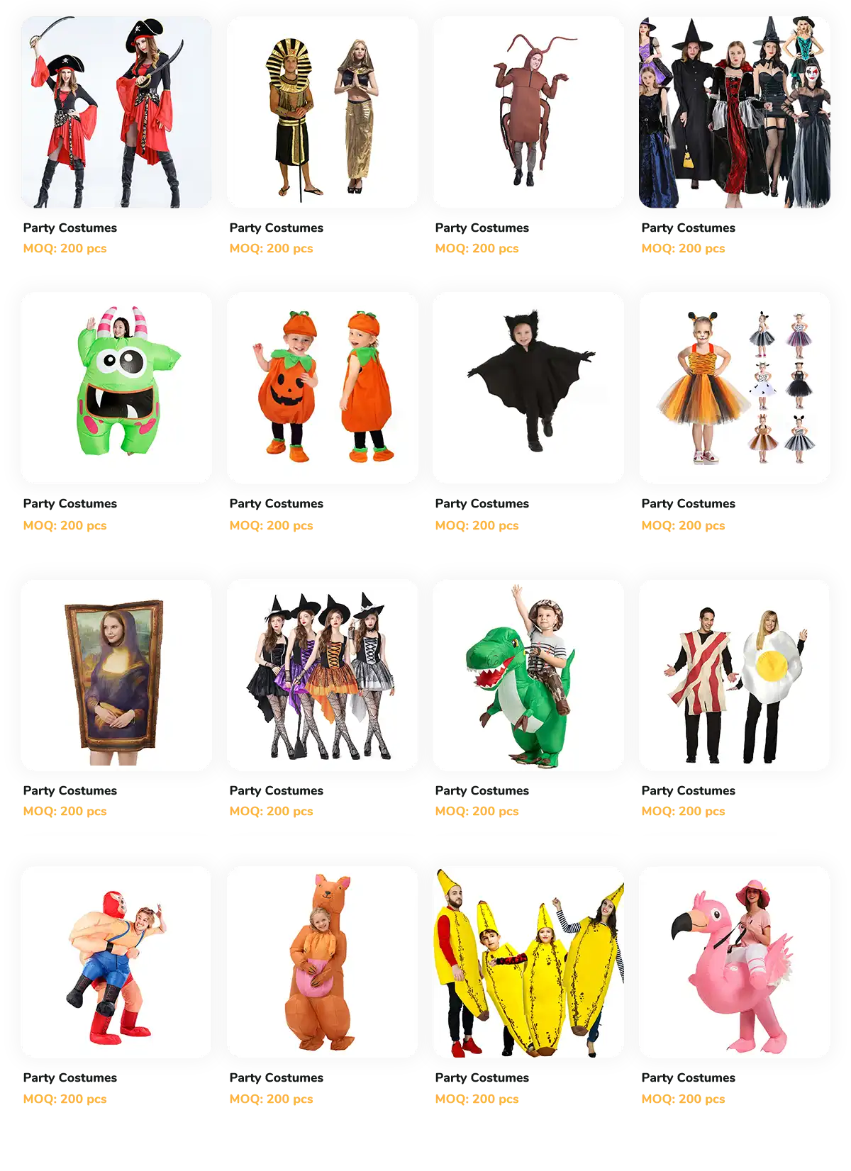 11. Party Costumes