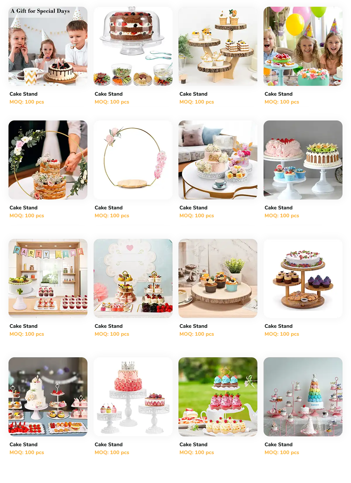 7. Cake Stand