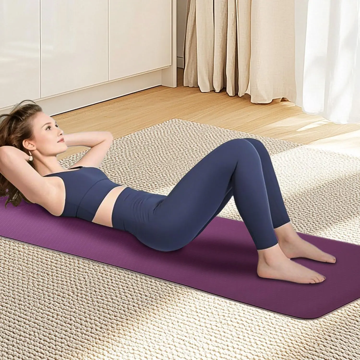 72 x 24 inch non slip yoga mat (3) 2025080603554226
