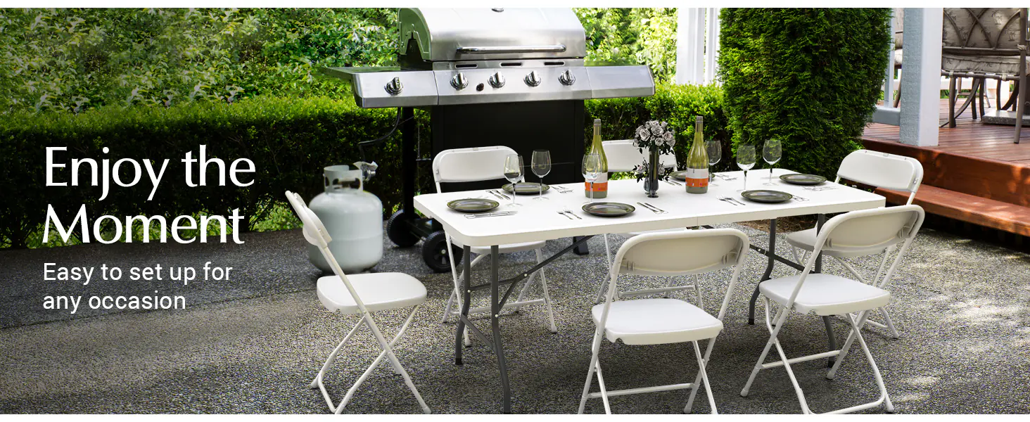 6 Foot plastic folding table (8) 2025112807423387