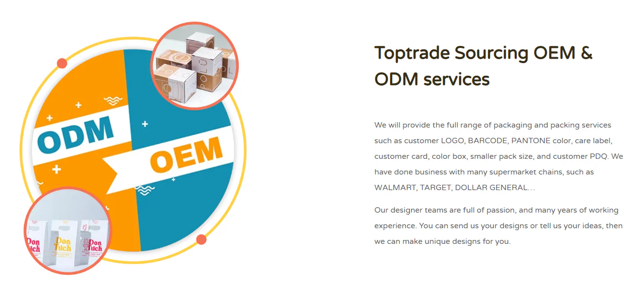 OEM and ODM services