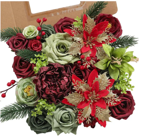 Christmas Artificial Flower Suplier 1