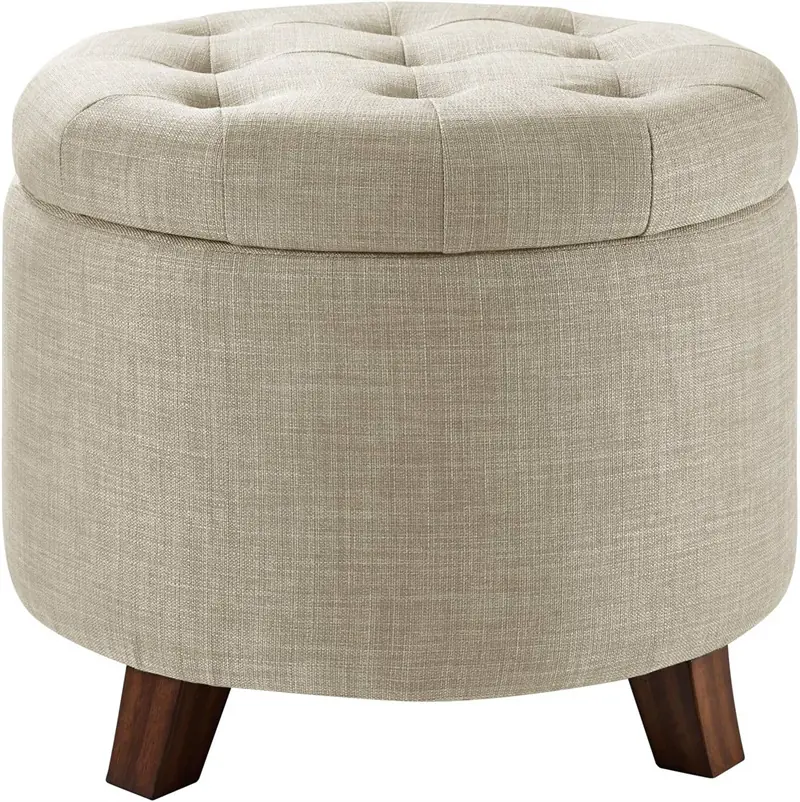 Round Linen Storage Ottoman Wholesale Supplier 01 2025123102322452