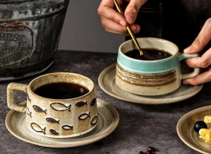 saucer plates for cafés