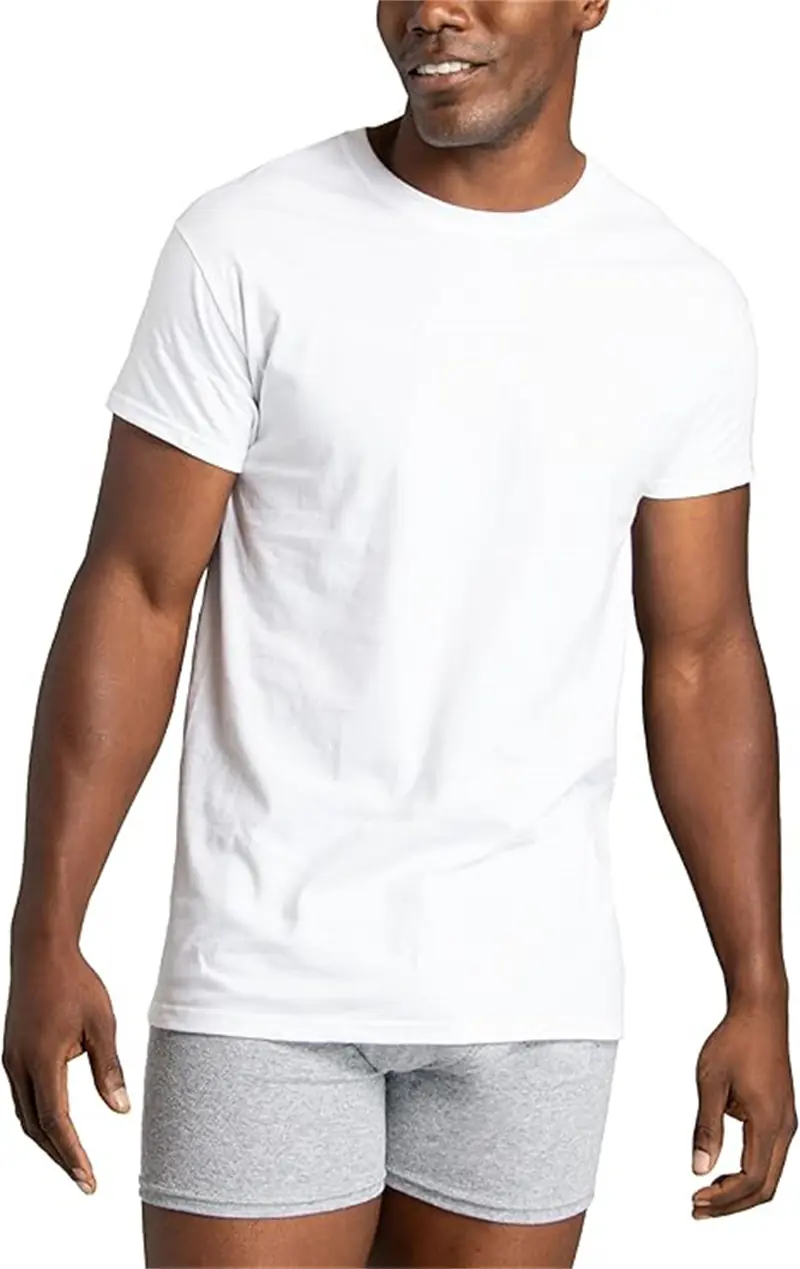 Men's Moisture Wicking Crew Tee Undershirts 2 2026010410320428