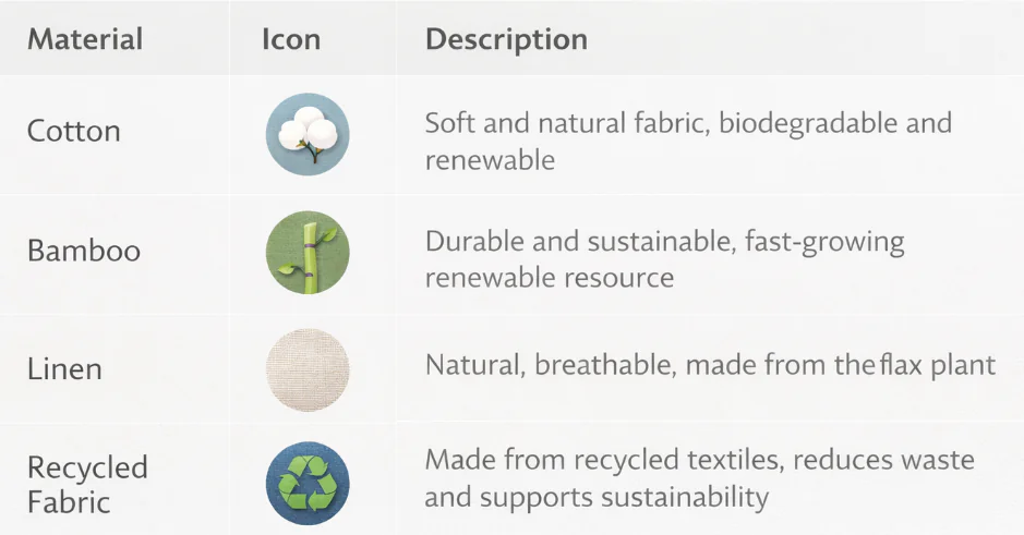 Common Eco Friendly Materials