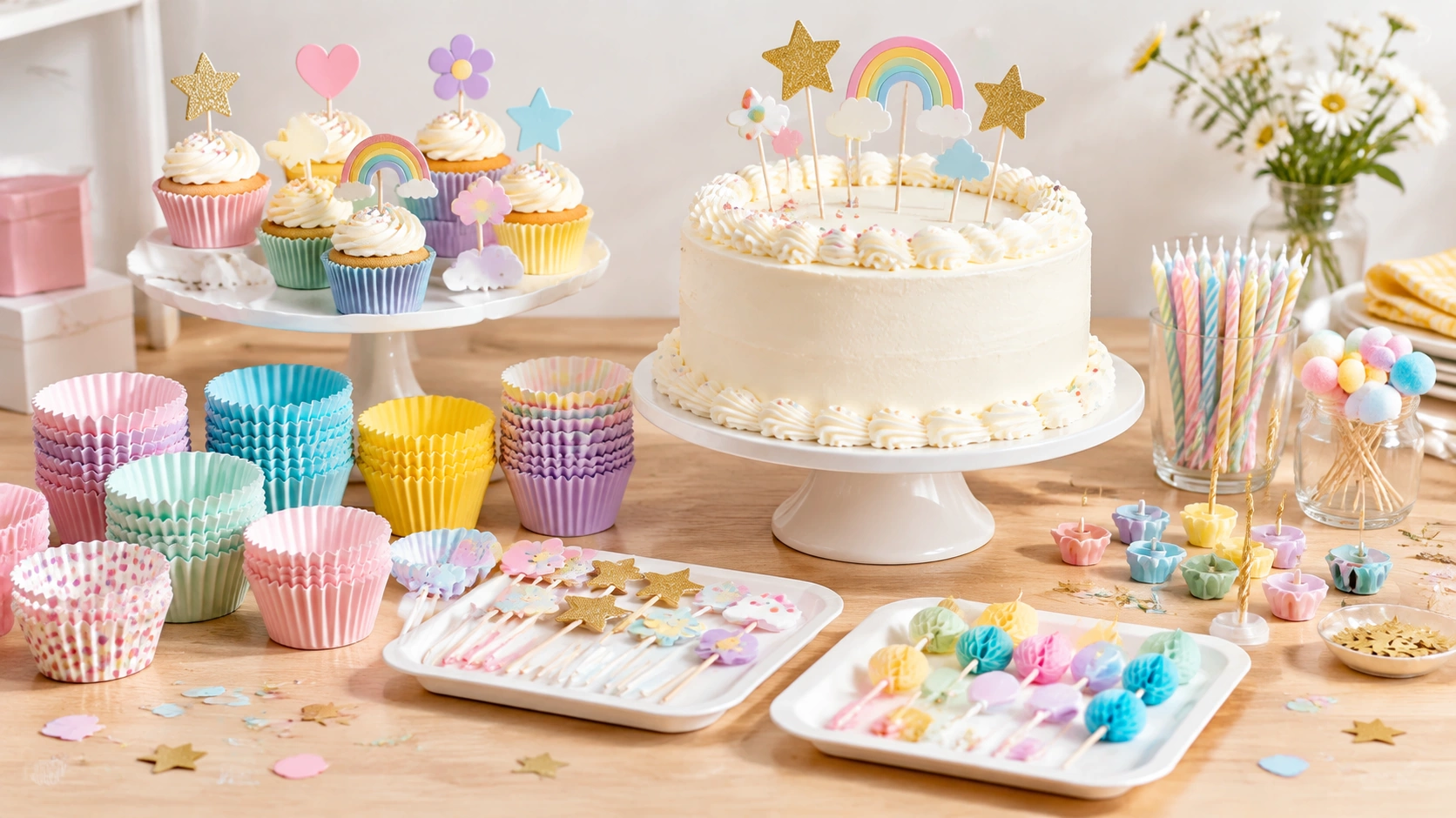 cake toppers and dessert accessories