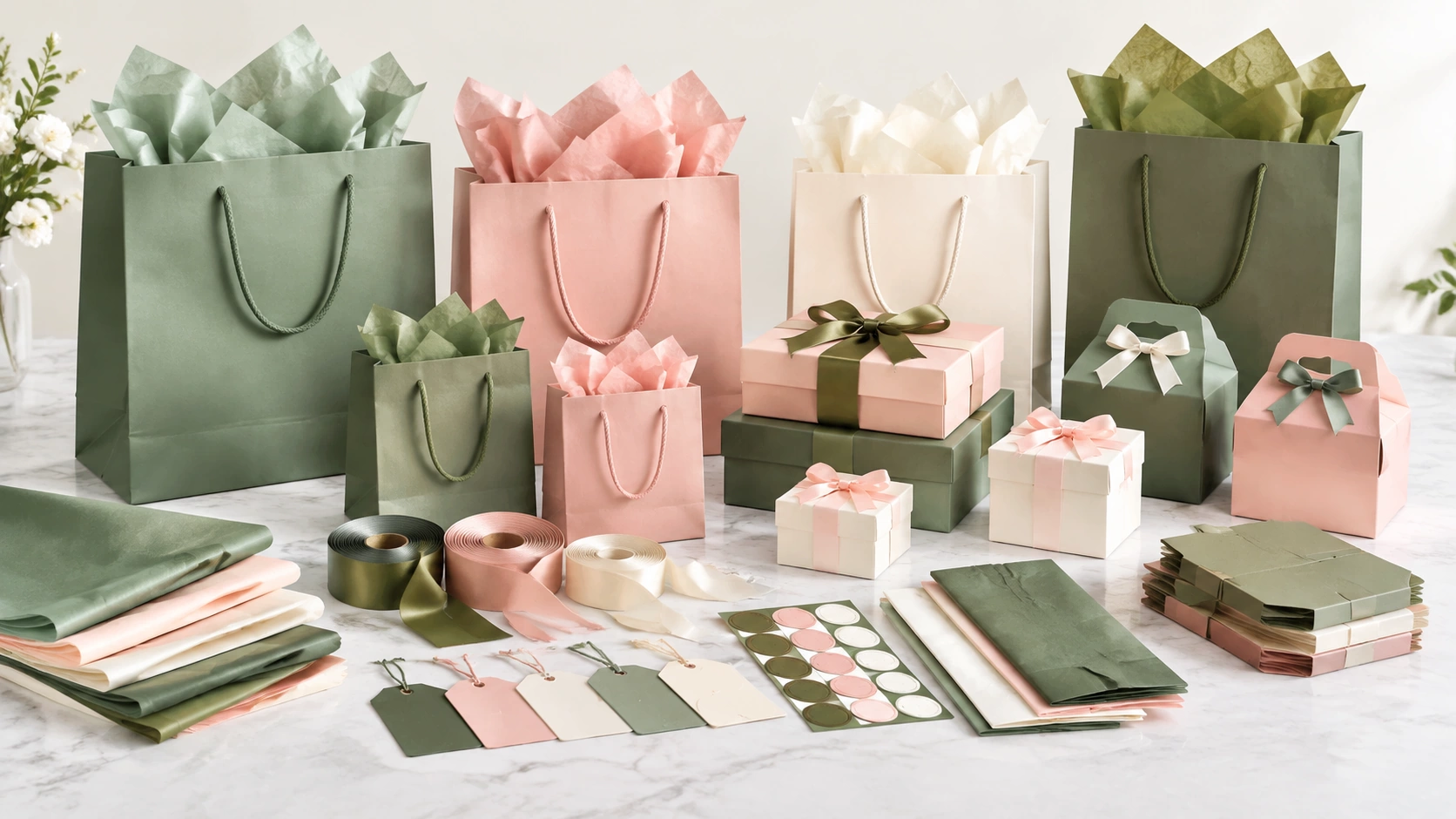 gift bags tissue and party packaging