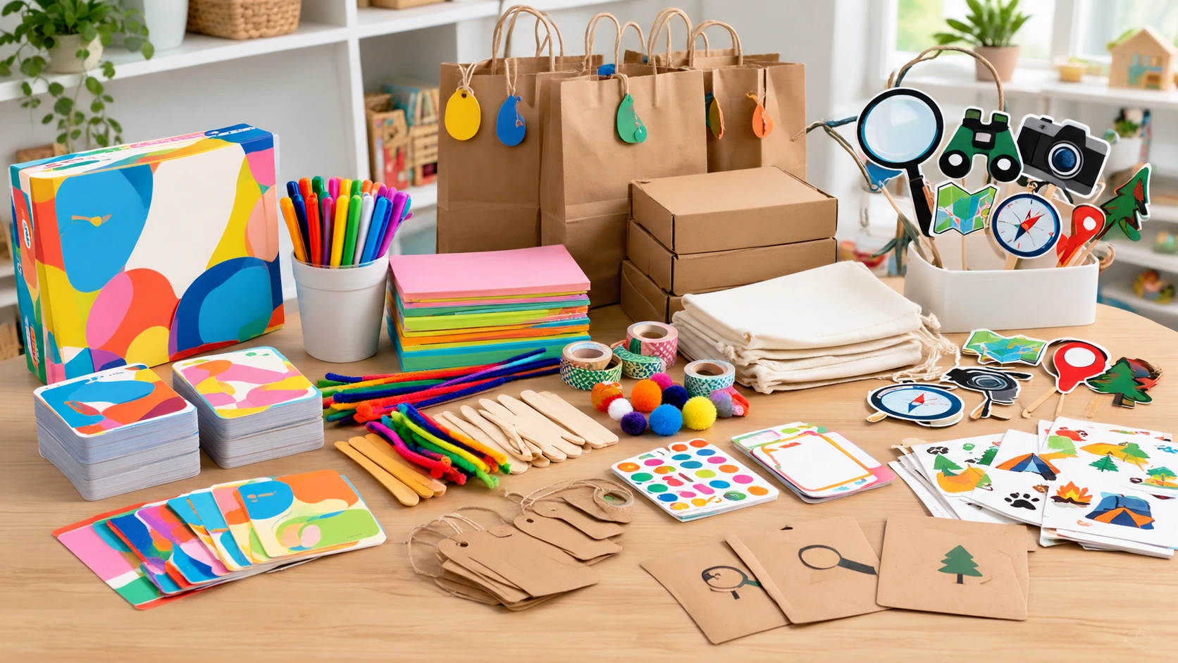 party games and activity kits