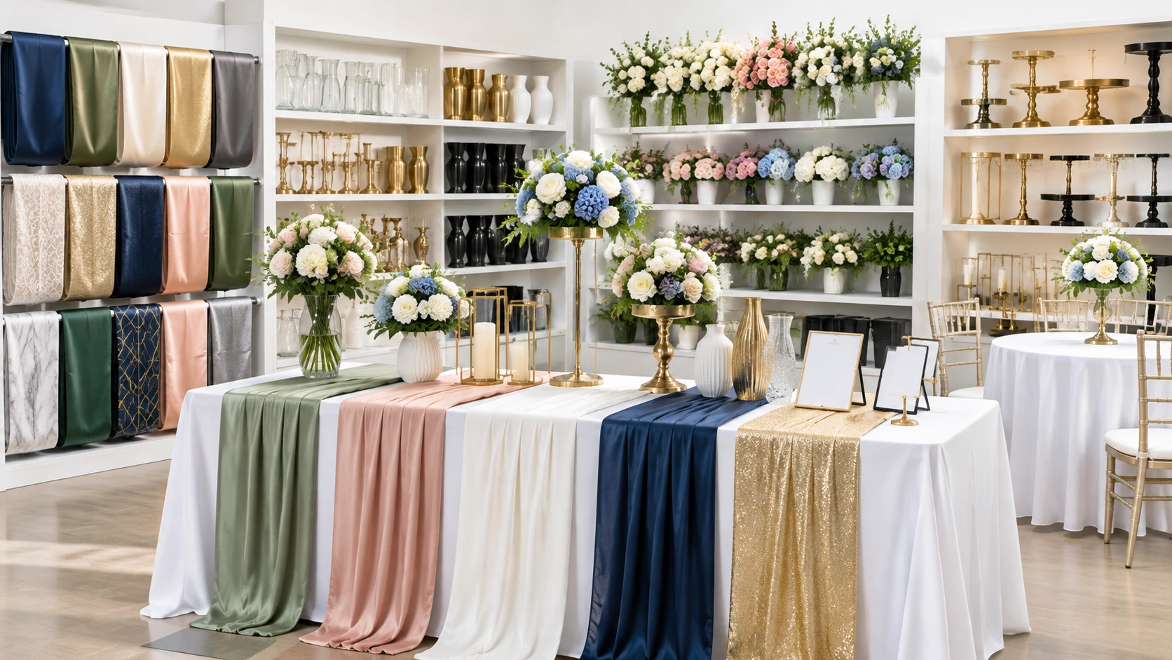 reusable table decor and centerpieces
